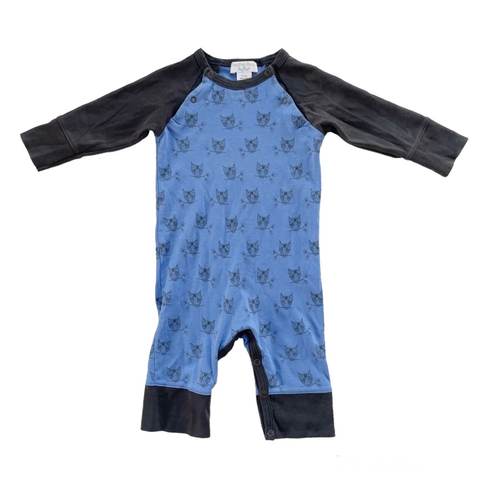 Feather Baby Romper 3-6M